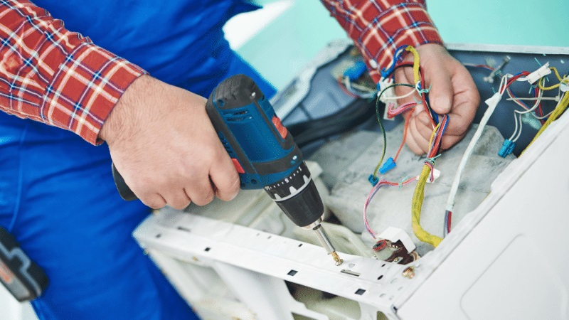 Gaziosmanpaşa Toshiba Toshiba çamaşır makinesi kart tamiri – Su almama arızası orijinal parça ile giderildi. - Teknik servis örneği